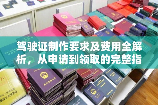 泽普驾驶证制作要求及费用全解析，从申请到领取的完整指南