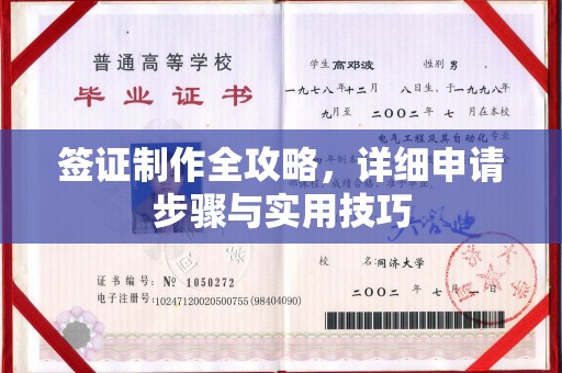 泽普签证制作全攻略，详细申请步骤与实用技巧